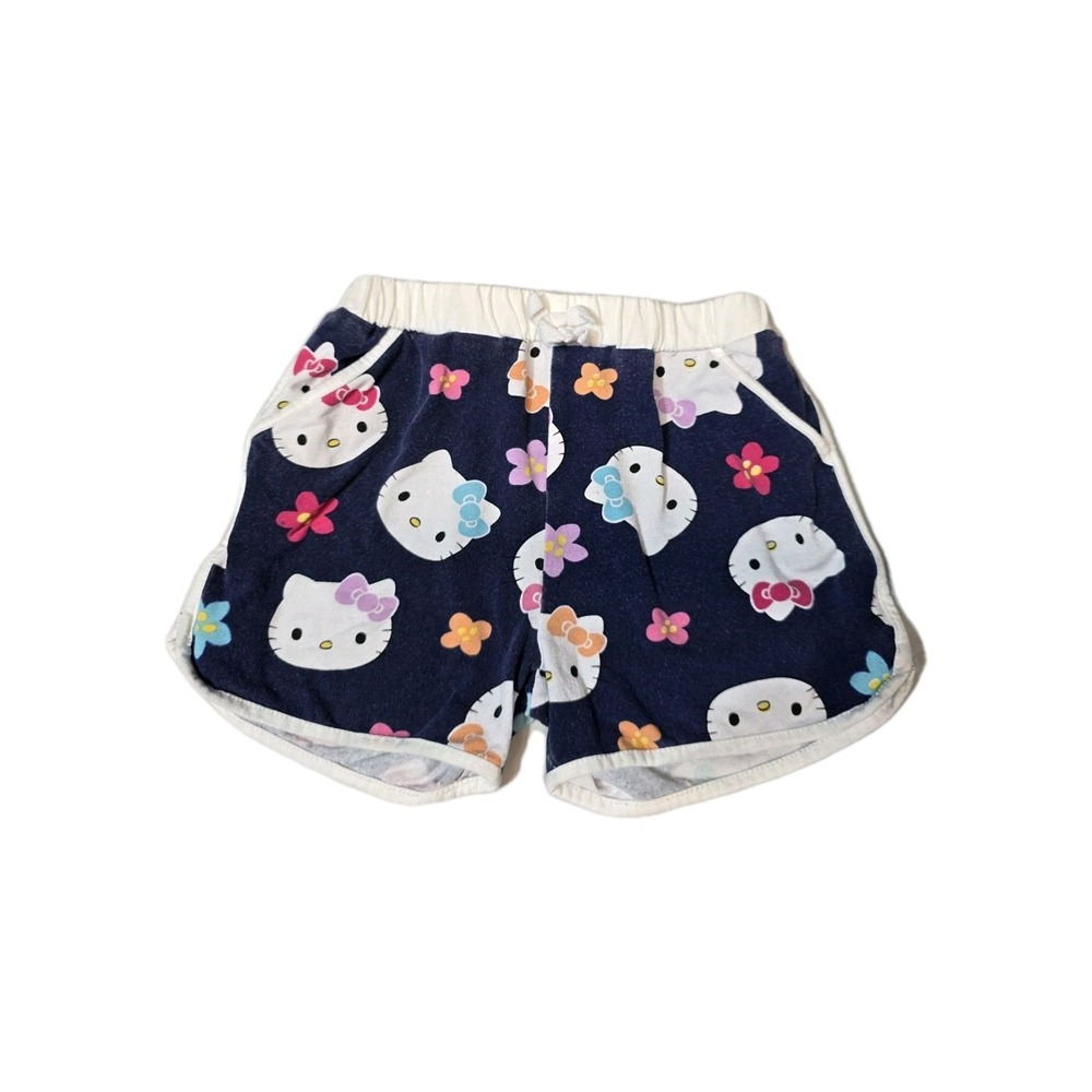 hello kitty Girls Shorts Size 6 X Blue Pull On